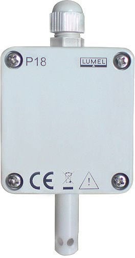 Traductor de temperatură și umiditate Lumel fără senzor de ieșire analogic la carcasă (P18 000P0)