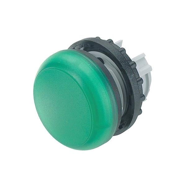 Lumina de avertizare cap plat M22-L-G verde - 216773