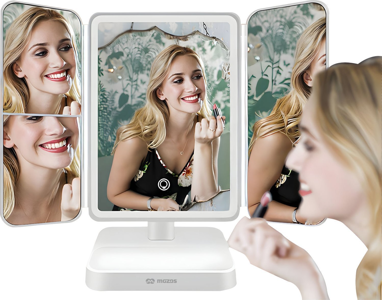 Oglinzi cosmetice - Oglindă cosmetică Mozos ML10X, albă