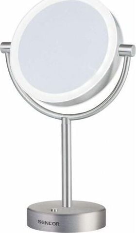 Oglinzi cosmetice - Oglindă cosmetică Sencor cu iluminare cu LED, diametru 18cm SMM 3090SS