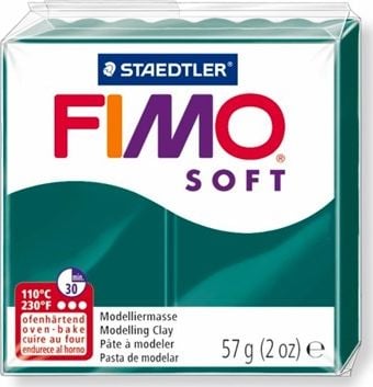 Lut polimeric Fimo Soft pentru modelaj 8020-Emerald