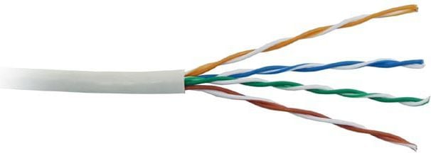 Cablu de instalare Lynx CS Cat5E, plin, PVC, 305 m (LX-STR-UTP5E-GR)