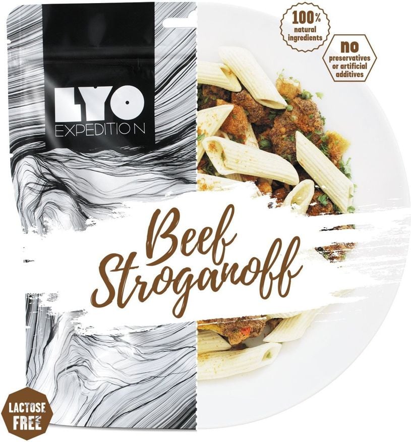 Lyo Food Alimente liofilizate Carne de vită Stroganoff 500g Dimensiunea LyoFood. univ