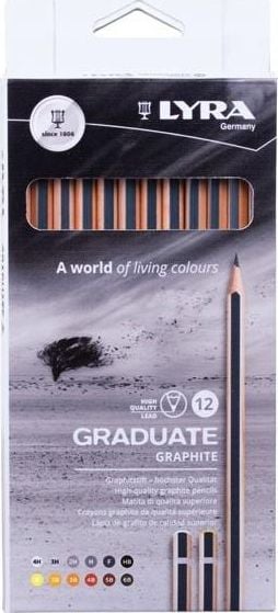 Creioane Lyra Grafit 12 buc 1171120