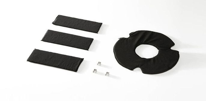 Accesorii si piese hote - Filtru de carbon pentru hota  MAAN F00433/1,negru