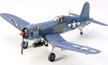 Macheta aeromodele Tamiya Grumman Vought F4U-1A Corsair 1:48 TAM 61070