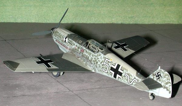 Tamiya Messerschmitt BF109E3 (60750) 1:72