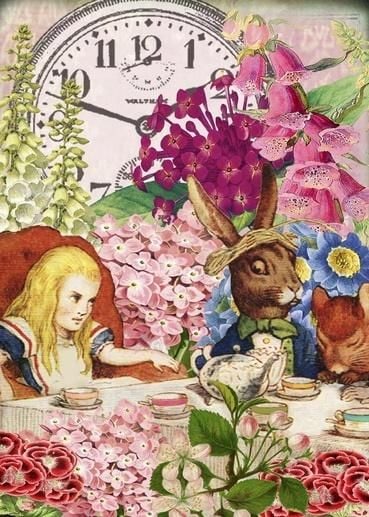 Madame Treacle Card B6 cu plic Alice in Wonderland