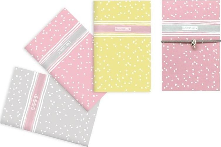 Make Notes Blankie Me Notebook A6/32K simplu 3buc