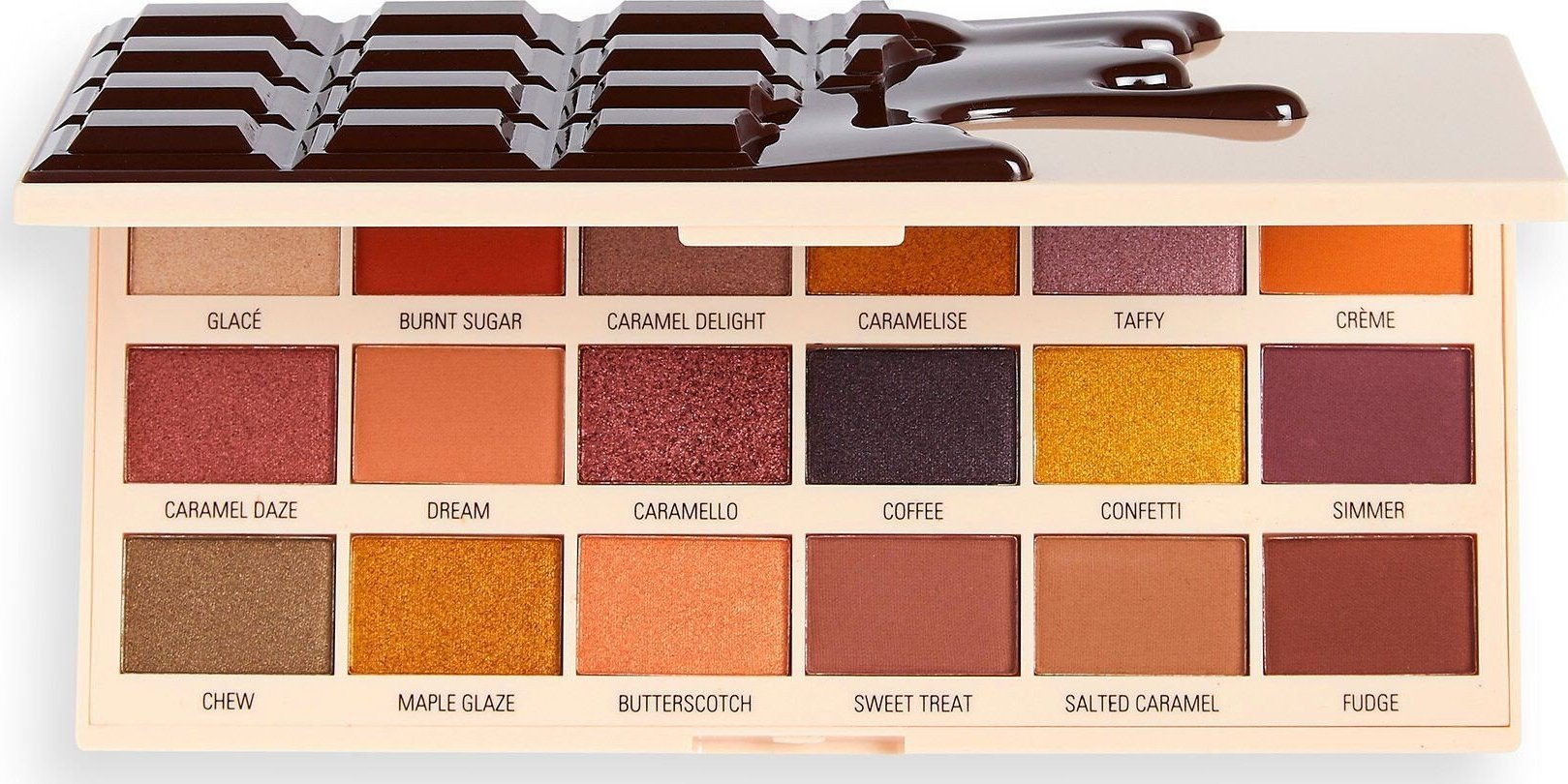 MAKE UP REVOLUTION IHR*Cień 18 Chocolate Carmel Nudes