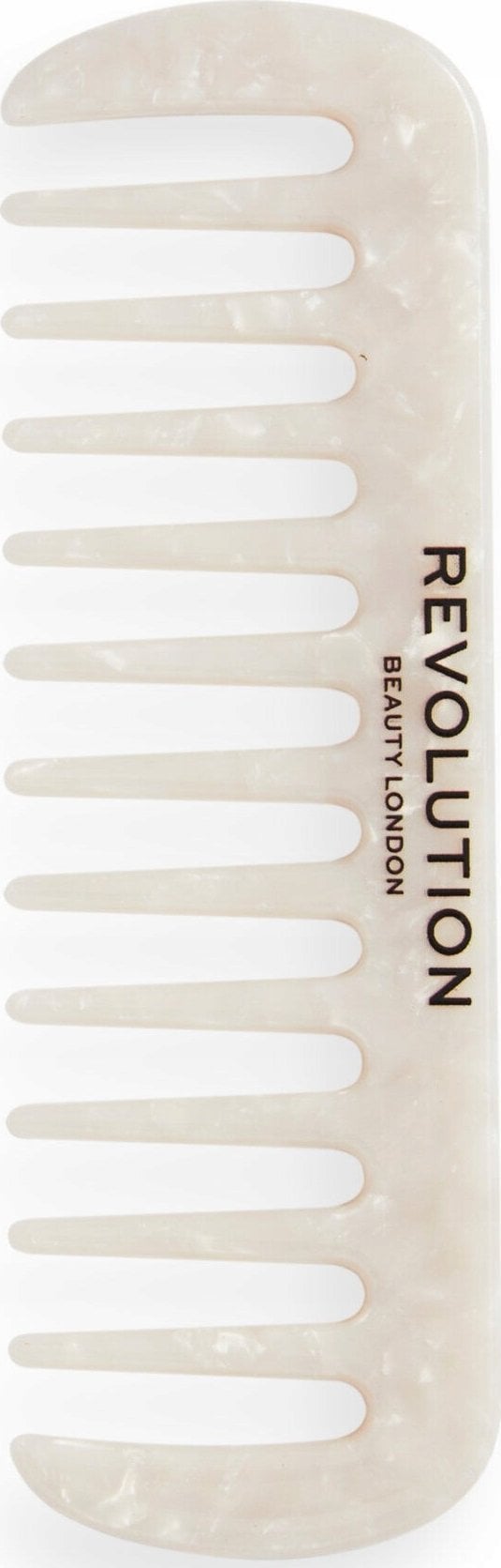 MAKE UP REVOLUTION Revolution Haircare Natural Curl Wide Tooth Comb White Grzebień do włosów kręconych 1szt