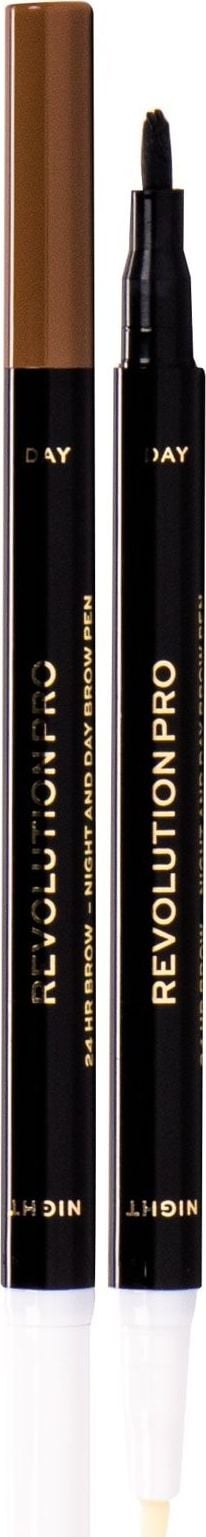 Makeup Revolution Makeup Revolution London Revolution PRO Day & Night Brow Pen Kredka do brwi 1,6ml Ash Brown