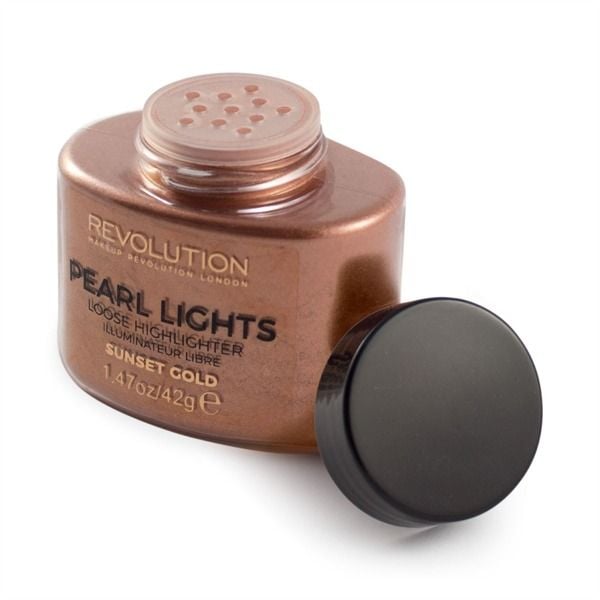 Iluminator Makeup Revolution, Pearl Lights Sunset Gold, 25 gr