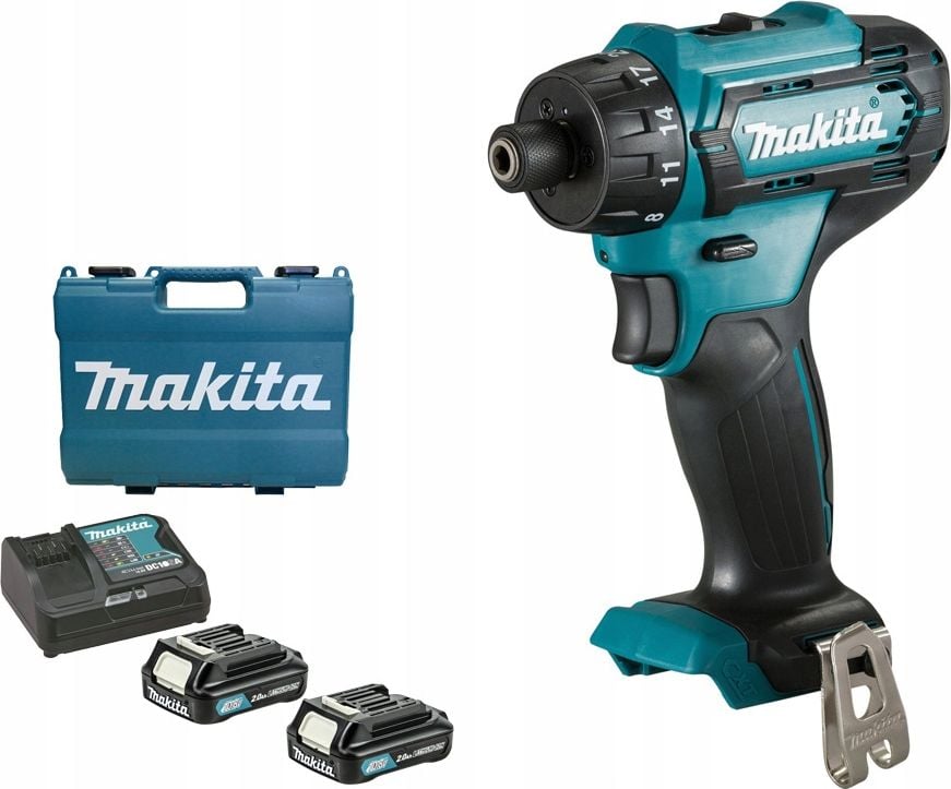 Makita DF033DSAE 12V mașină de găurit cu acumulator 2 x 2Ah baterie