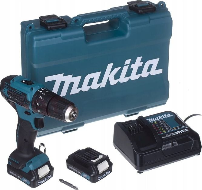 Makita HP333DSAE 12V mașină de găurit cu acumulator 2 x 2Ah baterie