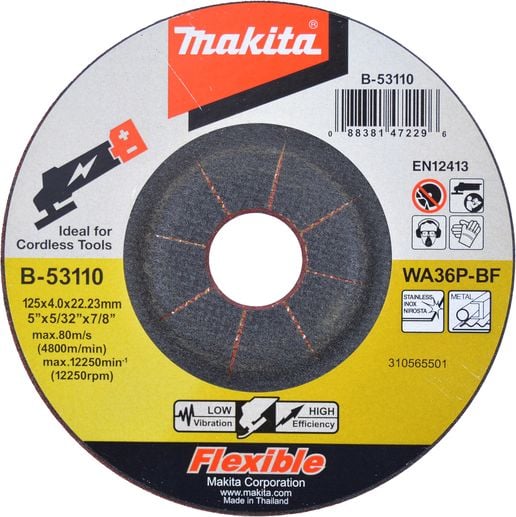 Makita Makita Disc de șlefuit flexibil 125x22mm (B-53110)