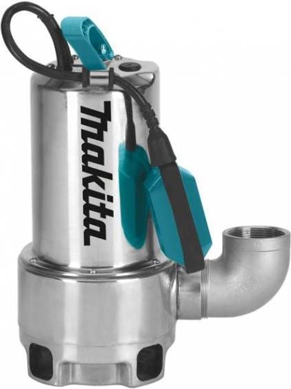 Pompa submersibila apa murdara Makita PF1110,corp inox, 1100 W, 15000 l/h debit apa,absorbtie 5 m,inaltime refulare 10 m, cablu alimentare 10 m