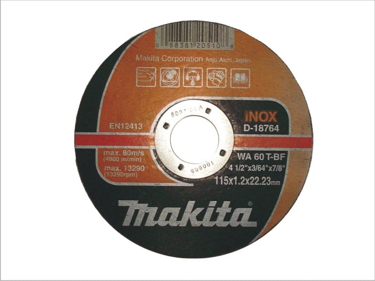 Disc taiere inox Makita, 115x1.2mm