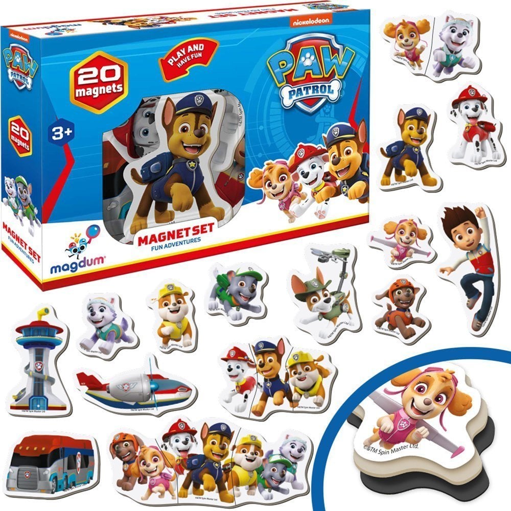 Maksik Magnets Paw Patrol 20buc Fun aventură ML4034-01