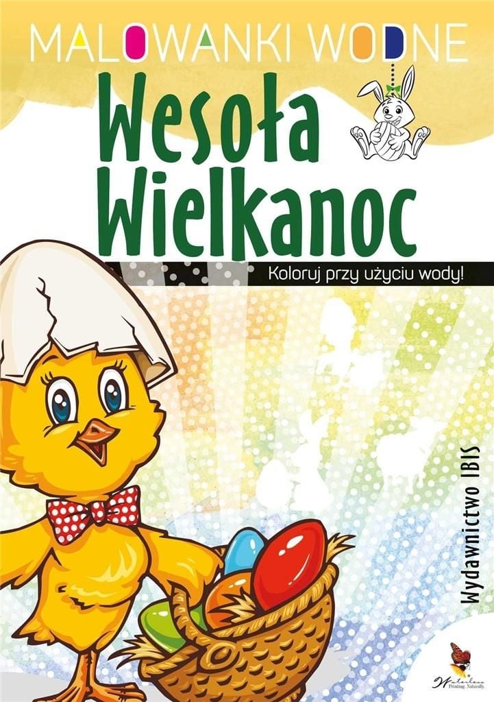 Malowanki wodne. Wesoła Wielkanoc