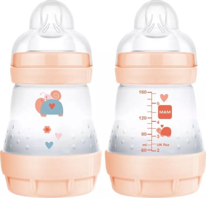 MAM MAM-831775 BUTELKA ANTYKOLKOWA EASY START 160 ML BETTER TOGETHER DZIEWCZYNKA