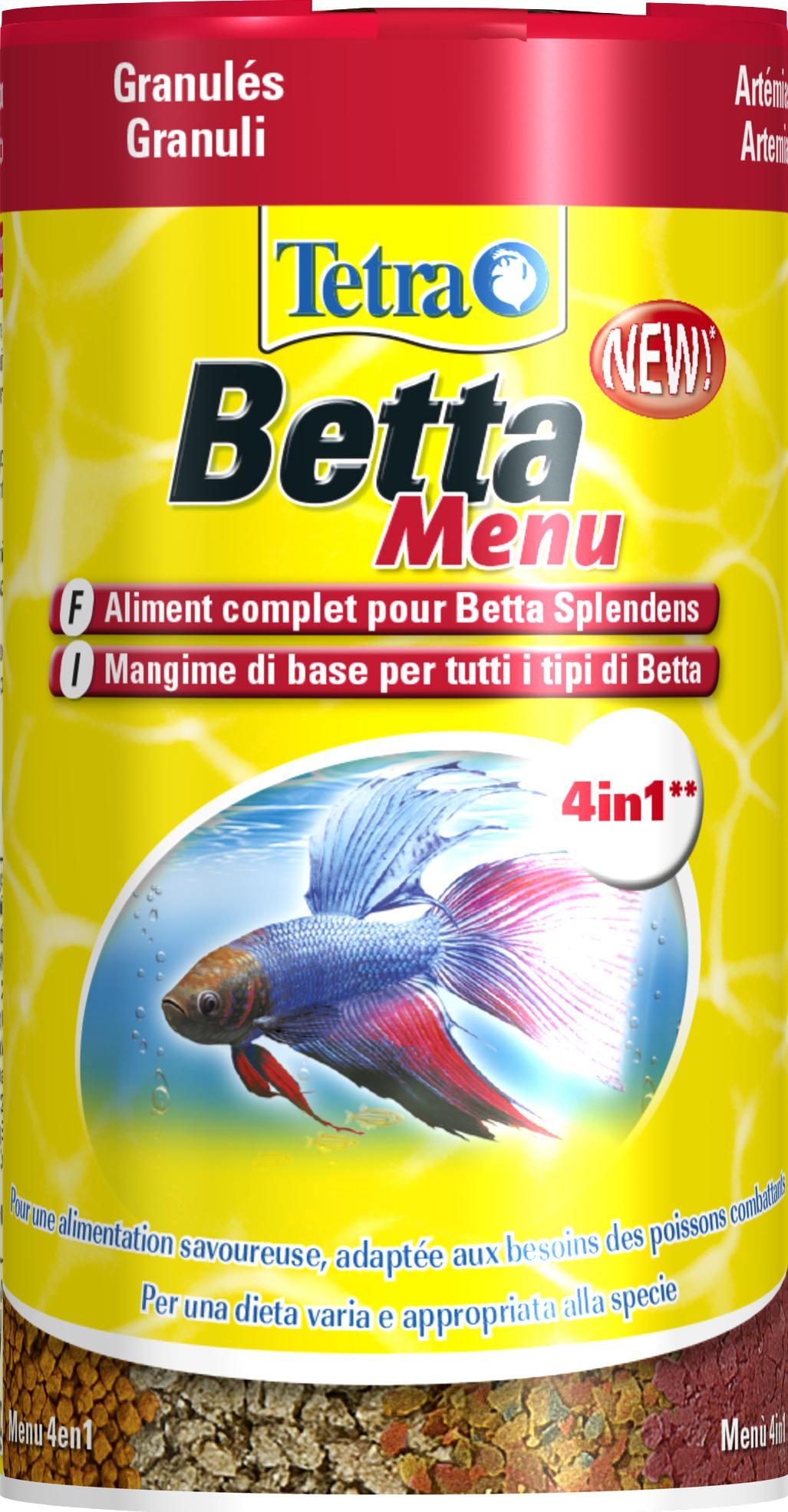 Mancare pentru pesti Tetra Betta Menu 100 ml