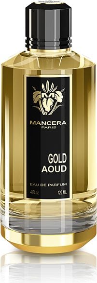 Mancera Gold Aoud EDP 120ml este un parfum de lux fabricat in Polonia. Are o aroma bogata si distinsa, imbogatita cu note lemnoase de oud si arome aurii. Amestecul sau echilibrat de condimente si note florale il face perfect pentru ocazii speciale. P