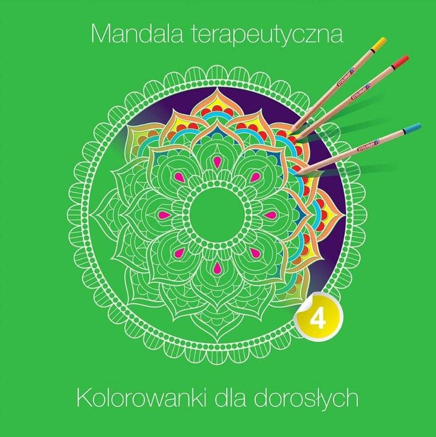 Mandala terapeutică 4. Carte de colorat pentru adulți