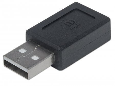 Manhattan USB-C - Adaptor USB Negru (354653)
