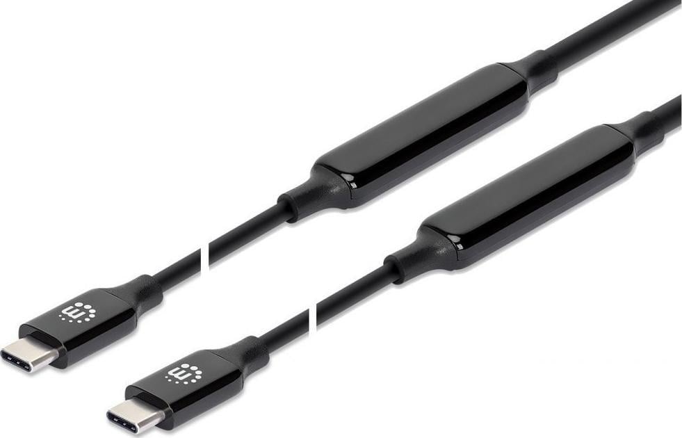 Manhattan USB-C - cablu USB-C 3m negru (355964)