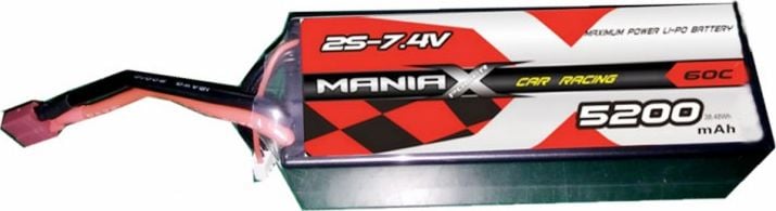 ManiaX 5200mAh 7.4V 60C HardCase ManiaX