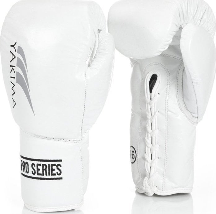 Mănuși de box YakimaSport WOLF WHITE L 10 oz