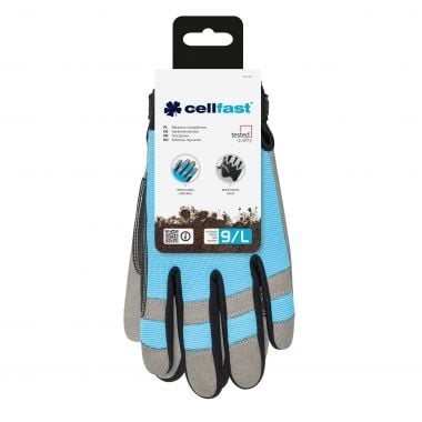 Manusi pentru scule, CellFast, marime 9/L, inchidere cu velcro