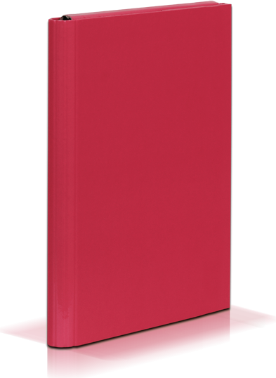 Plicuri - Mapa carton Vaupe, plastifiata, cu arici, 30mm, 340, roz/negru
