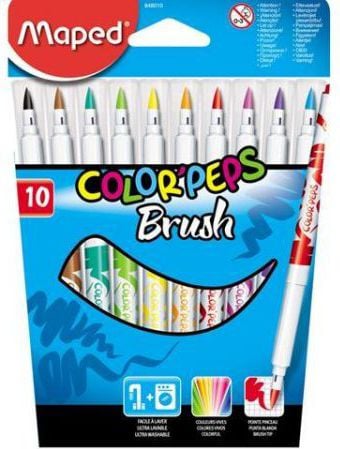 Maped Colorpeps Brush 10 culori (175450)