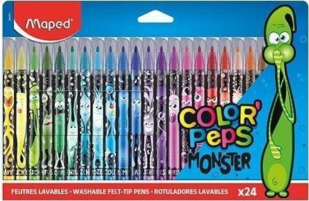 Markere Maped Colorpeps Monster 24 de culori