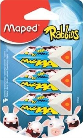 Eraser Maped MAPED 3buc Rabbids Maped $