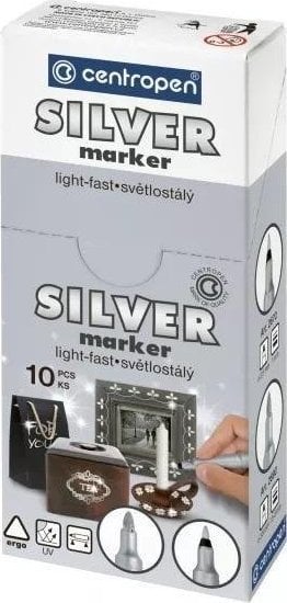 Marcator permanent Centropen Silver 2690 B (10 buc)