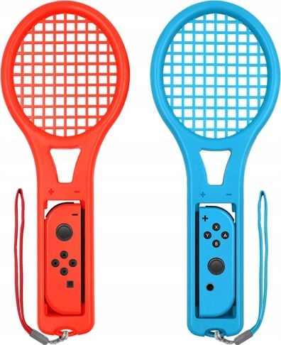 Set rachete de tenis joy-con pentru Nintendo switch Oled Mimd, 2 buc, rosu si albastru