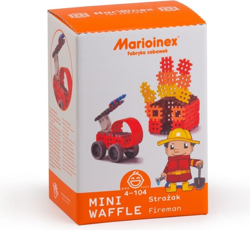 Marioinex Blocks Mini Wafers - Pompier mediu 150 (902523)