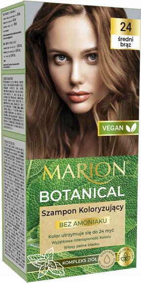 Marion Marion Sampon colorant Botanic (Vege) Nr. 24 Maro Mediu 1 pachet