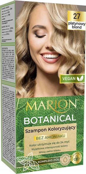 Marion Marion Sampon colorant Botanic (Vege) Nr. 27 Blond platinat 1 pachet.