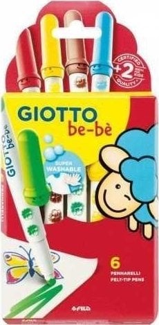Markere Giotto Super 6 culori Bebe GIOTTO