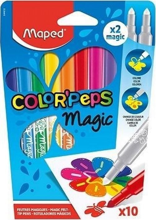 Markere Maped Colorpeps Magic 8+2