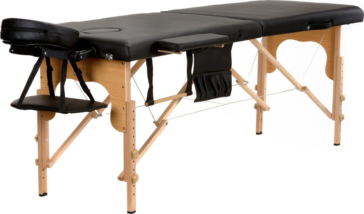 Masa Bodyfit, pat de masaj din lemn din 2 segmente