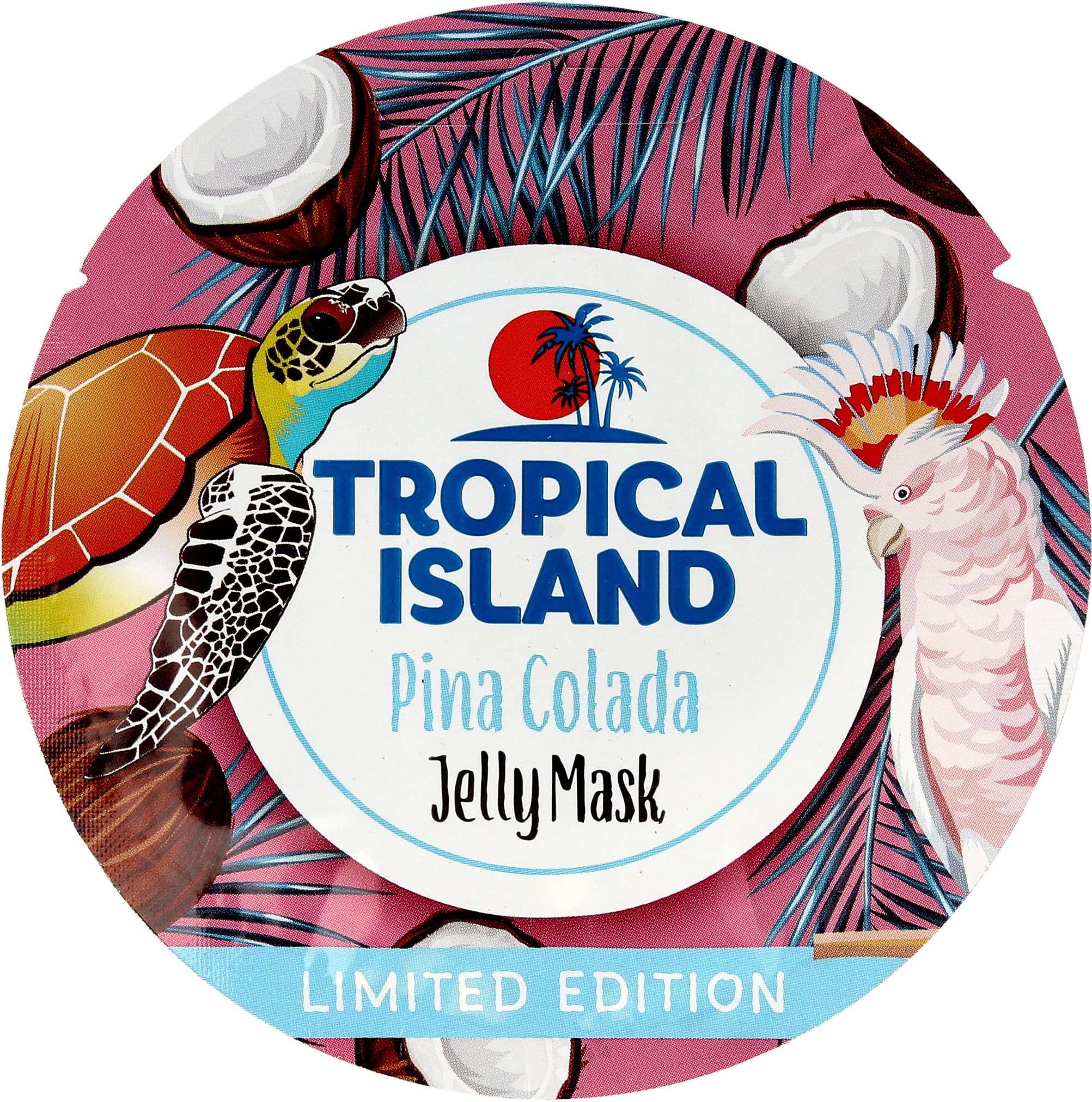 Masca de fata cu gel Marion Tropical Island, Pinacolada, 10 g