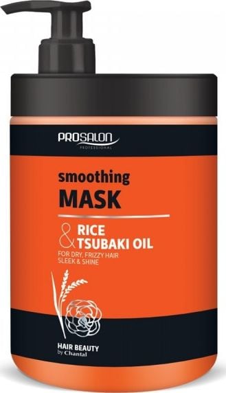 Masca de par Rice & Tsubaki Oil Smoothing Mask, Chantal, 1000 g