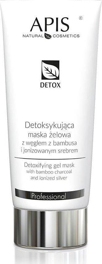 Masca gel detoxifianta cu carbon activ si argint ionizat, 200 ml