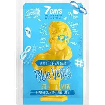 Masca pentru ochi 7Days Candy Shop Yellow Venus cu afine si migdale 25g