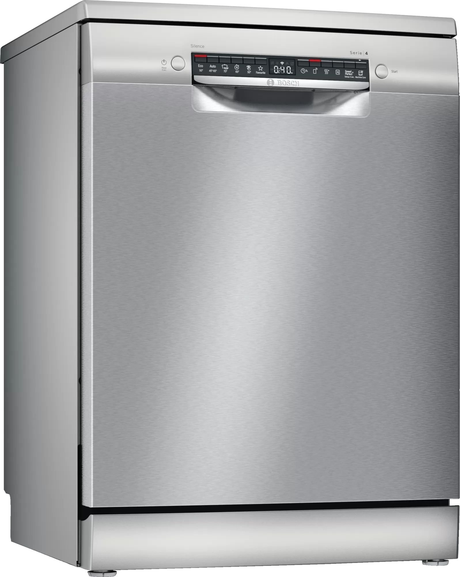 Masini de spalat vase - Mașină de spălat vase Bosch SMS4HTI45E,
Argint,
12 seturi,6 programe
